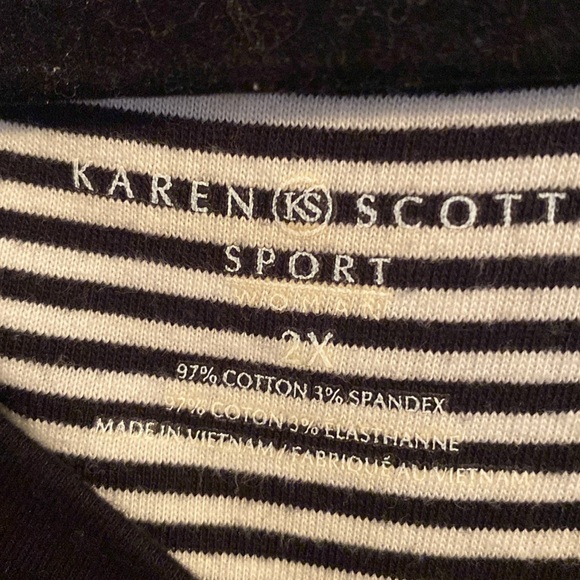 Long Sleeved Cotton T-shirt-2X - Picture 6 of 8